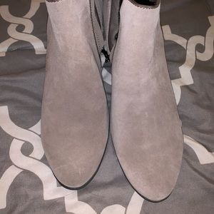 Dark tan booties NWT!